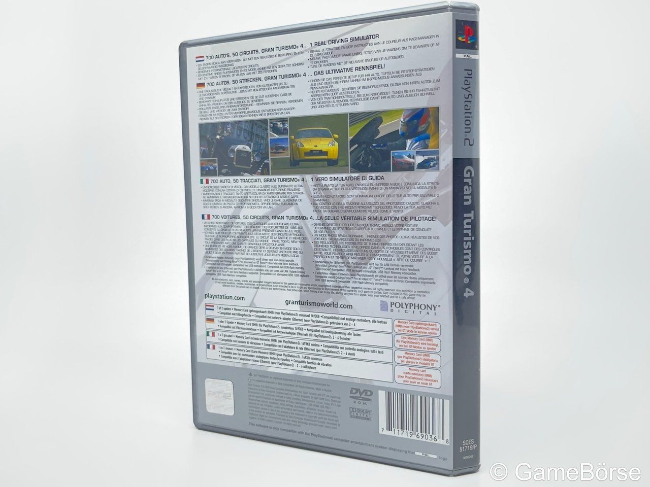 Sony Spiele: PS2 Gran Turismo 4 Platinum – Gebraucht aus Stettfurt von GameBoerse 1