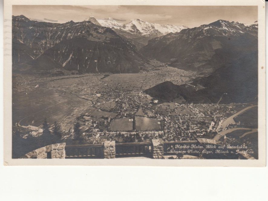 Cartoline postali: Harder Kulm 1933 – Usato da Bürglen TG venduto da StampGraf