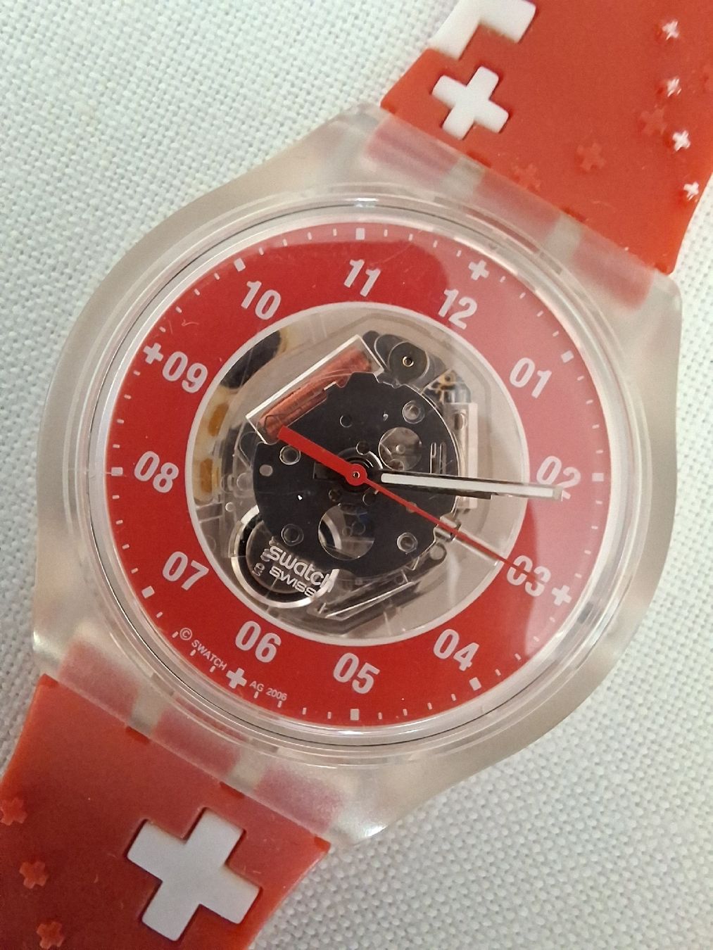 Swatch Orologi: Swatch Swiss Ski SUMK103 – Nuovo (secondo la descrizione) da Spiez venduto da -37-