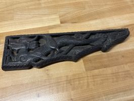 Holz Deko / Chinesischer Drachen