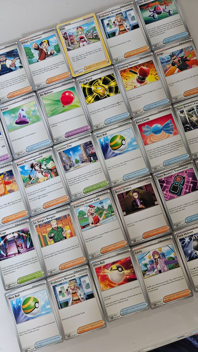 Pokémon Carte collezionabili: Pokemon Sammelkarten 50x Trainer Karten – Usato da Basel venduto da True_Hofer_Store
