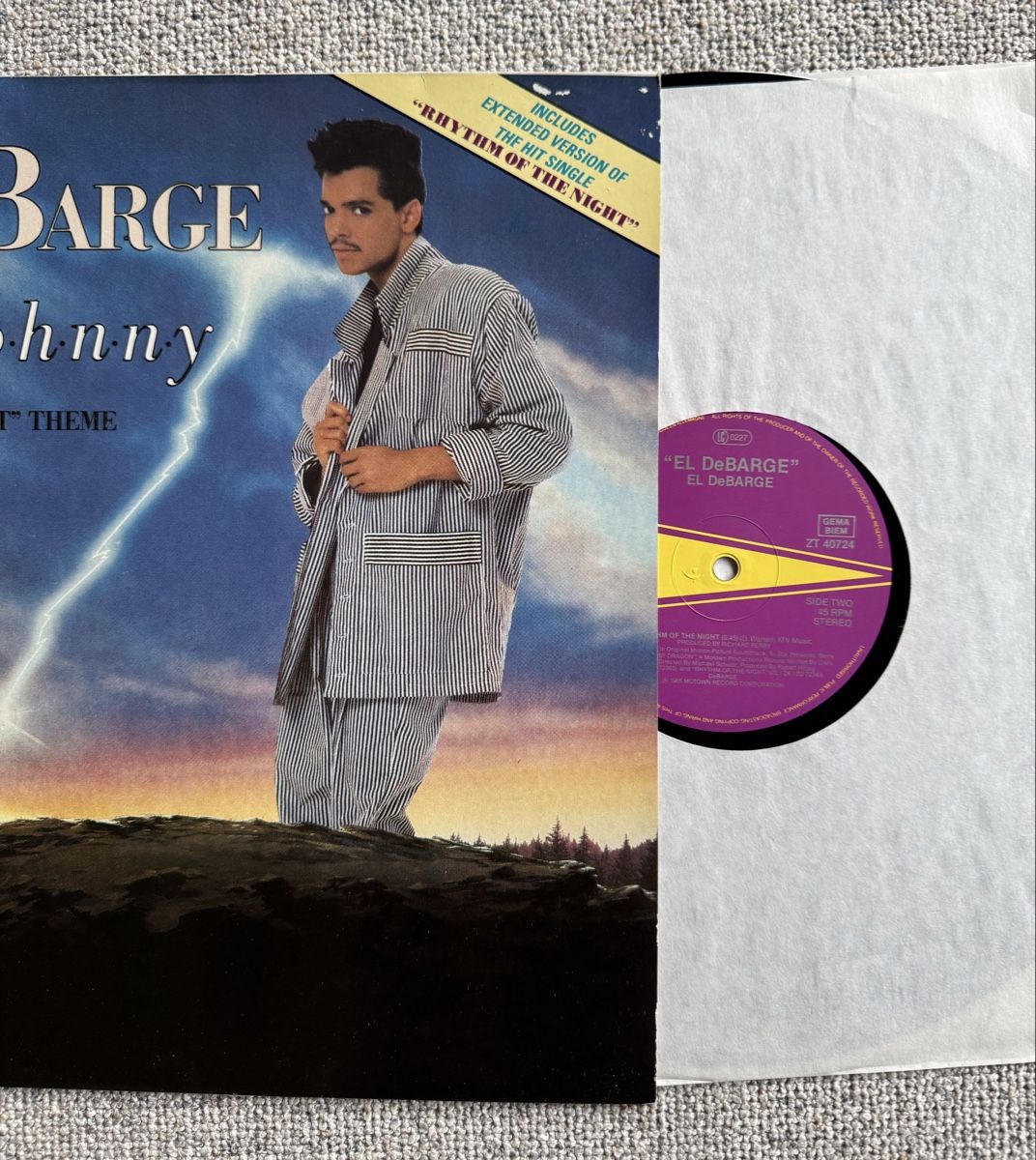 Dischi in vinile: El DeBarge - Who's Johnny - 12" Maxi - 80x – Usato da Rorbas venduto da BlackstarRecords 2
