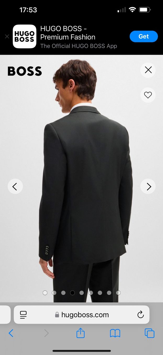Hugo Boss Completi: Original Hugo Boss Anzug – Usato da Zürich venduto da Marvel07 1