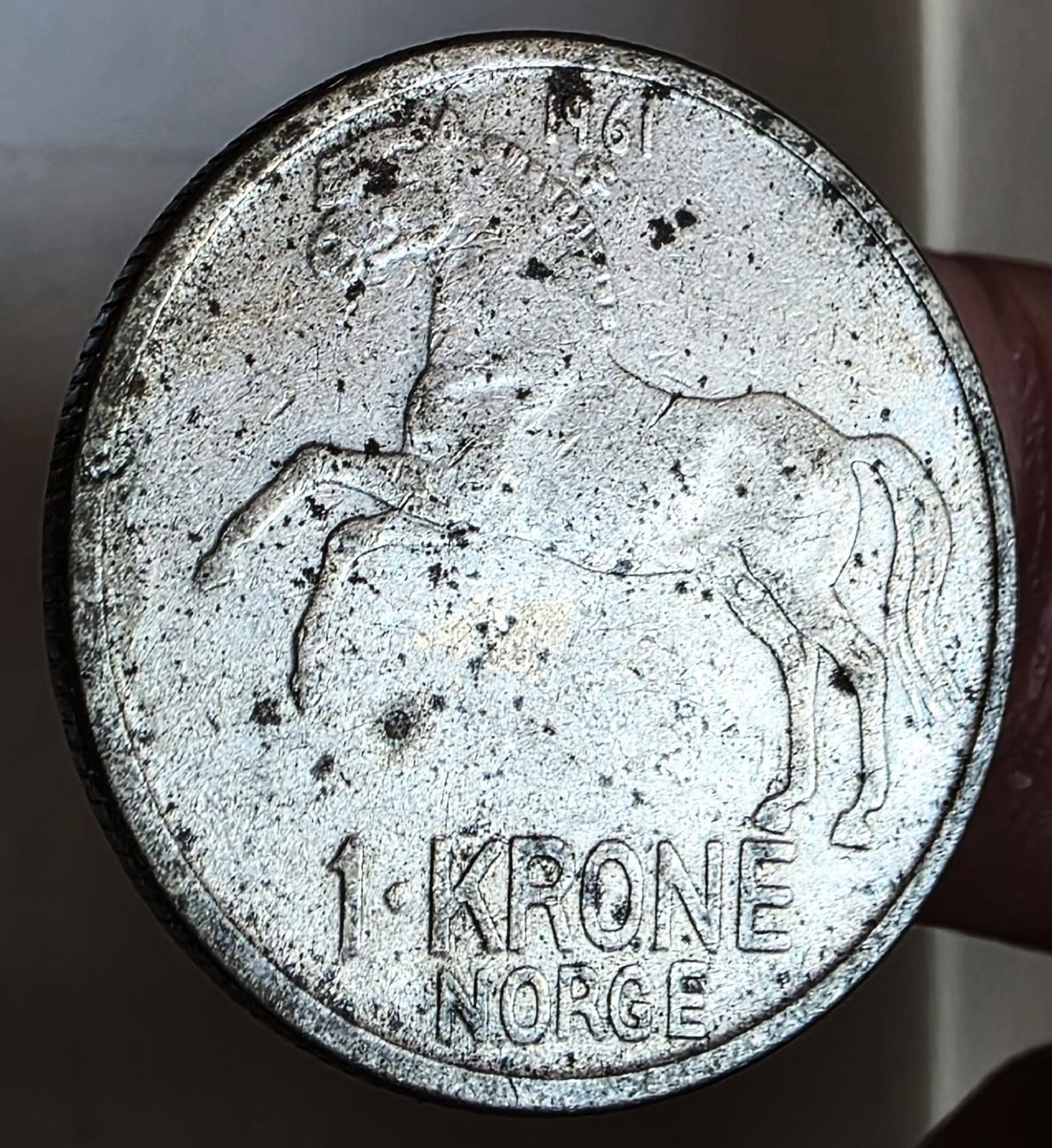 Tutti le monete: NORWEGEN 1 KRONE 1961 – Usato da Winterthur venduto da Creso70