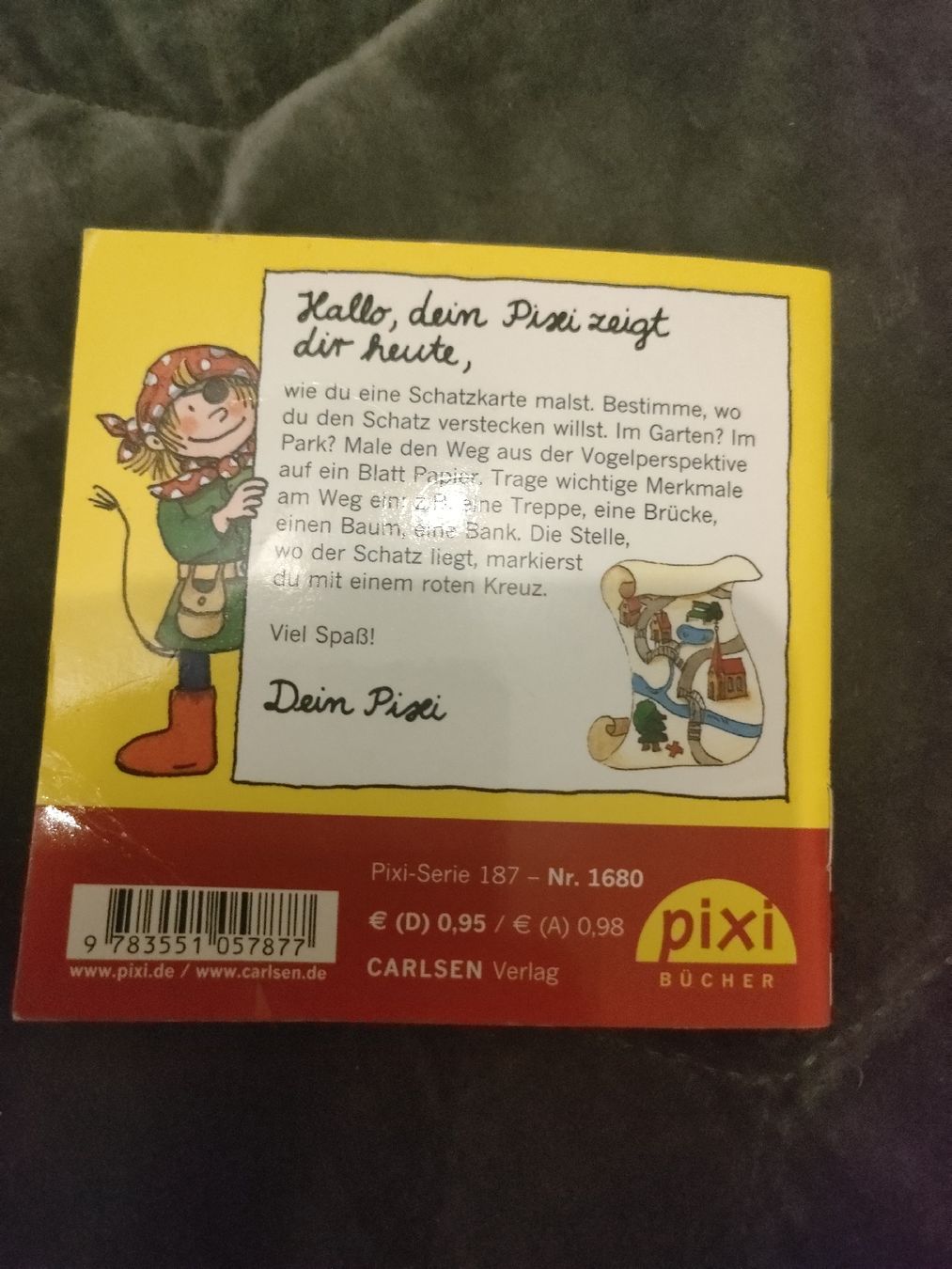Bücher: Mini Büchlein Pixi - Karo und der Piratenschatz – Gebraucht aus Muri AG von Suiphi 1