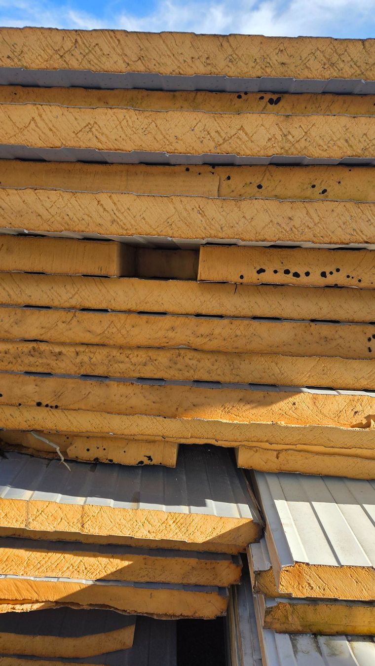 Servierplatten: Fassaden Isolationspaneele Sandwichplatten gebraucht – Gebraucht aus Glarus von 3614 3