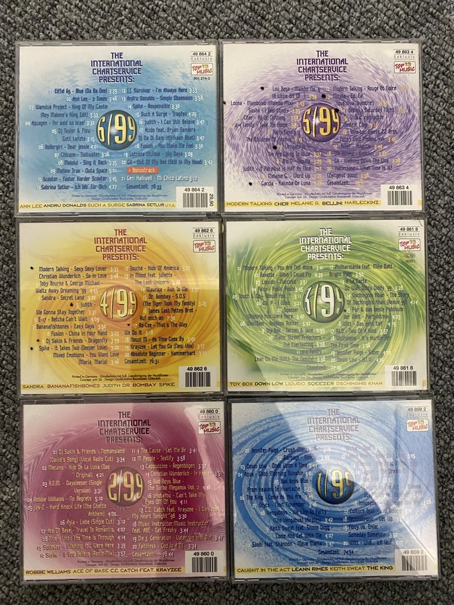 CDs: 31 CD Sampler, Top Hits Jahre 1996-2000 – Gebraucht aus Diessbach b. Büren von cowansville 4