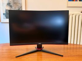 Écran PC Gamer Incurvé AOC C24G2AE - 24" Full HD 165Hz 1ms