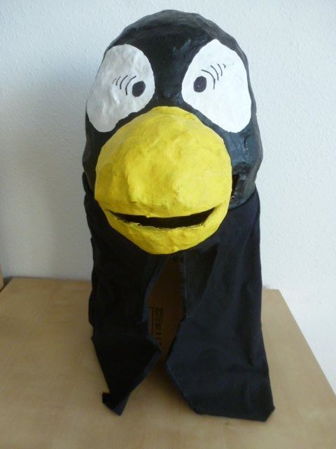 Masken: Fasnachtsmaske Pinguin 2 Stück – Gebraucht aus Luzern von luga01