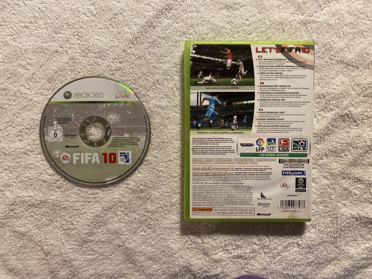 Microsoft Giochi: FIFA 10 XBOX 360 – Usato da Reichenbach i. K. venduto da Daniel840 1