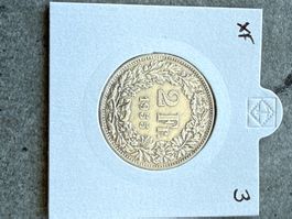 Swiss 2 francs 1955 Silver Coin