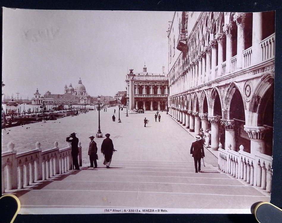 Venedig Italien um 1900 Antikes Foto Ed. Alinari Grossf. (Gebraucht) in ...