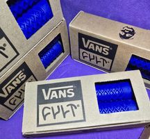 Cult x Vans Waffle Grips Blau – BMX Griffe Neu