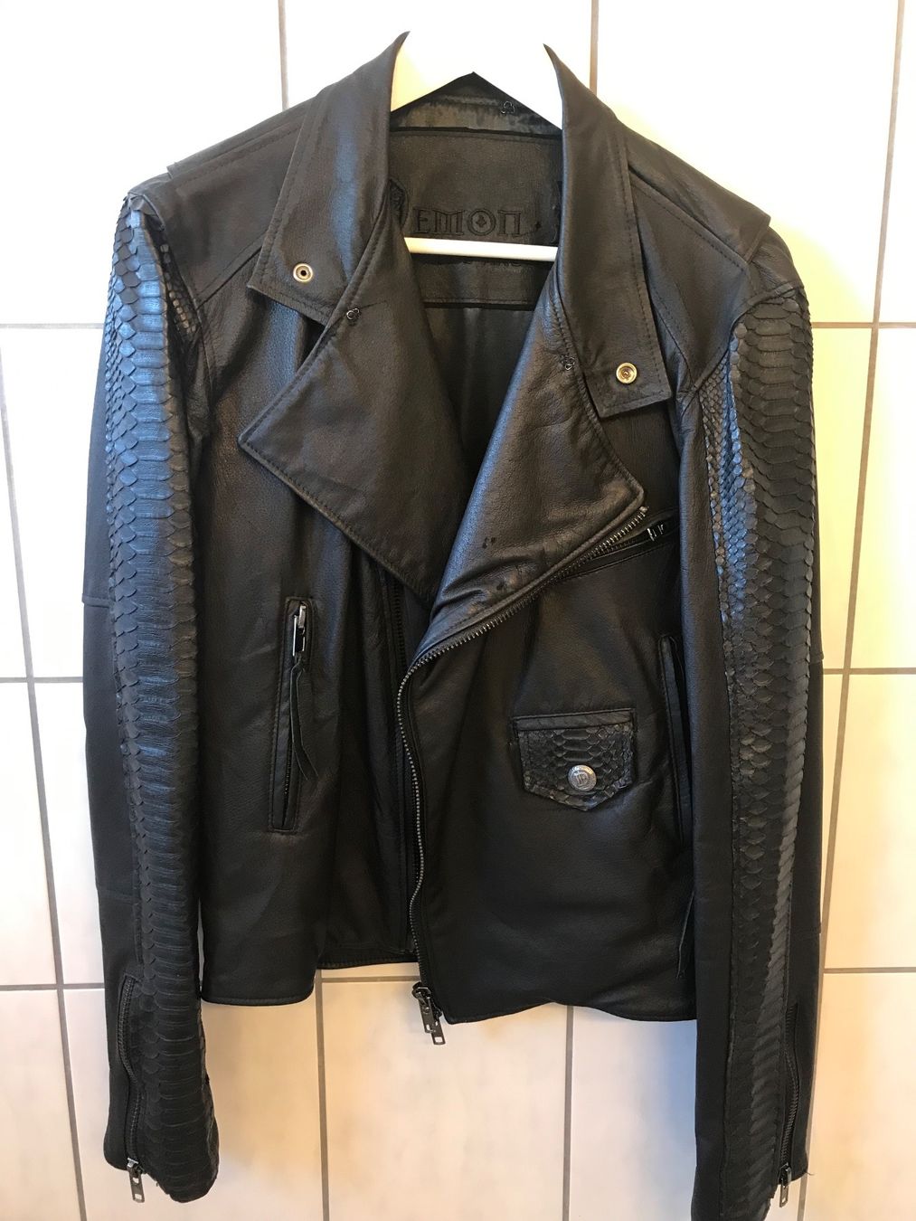 Giacche: Python Biker Lammleder Jacke Gr. M – Nuovo (secondo la descrizione) da Zürich venduto da AryaLia 1