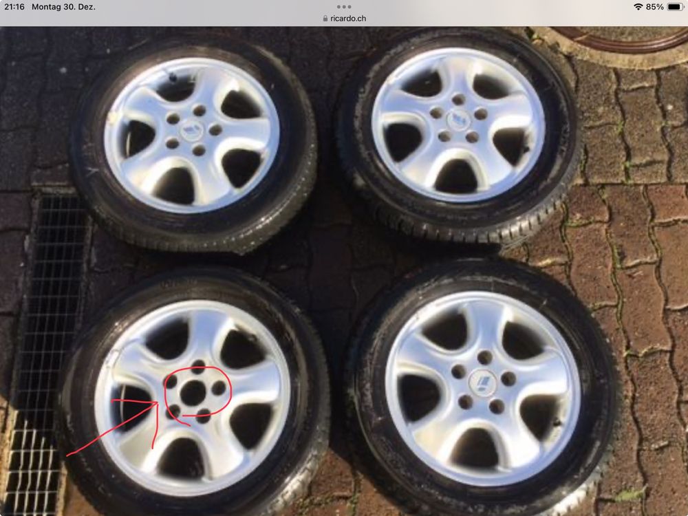 4 Irmscher Ronal Aluräder Opel Vectra B 1