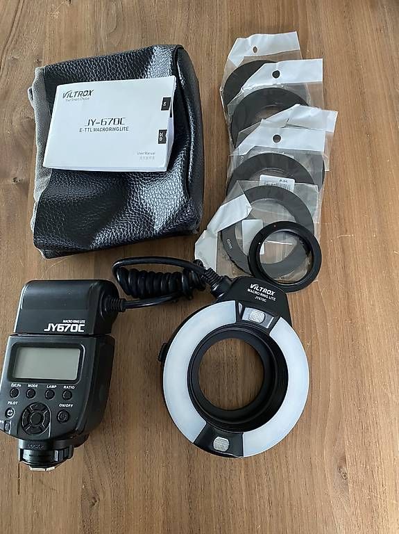 Canon Flash: Ringblitz Viltrox für Canon – Usato da Dierikon venduto da aiko05