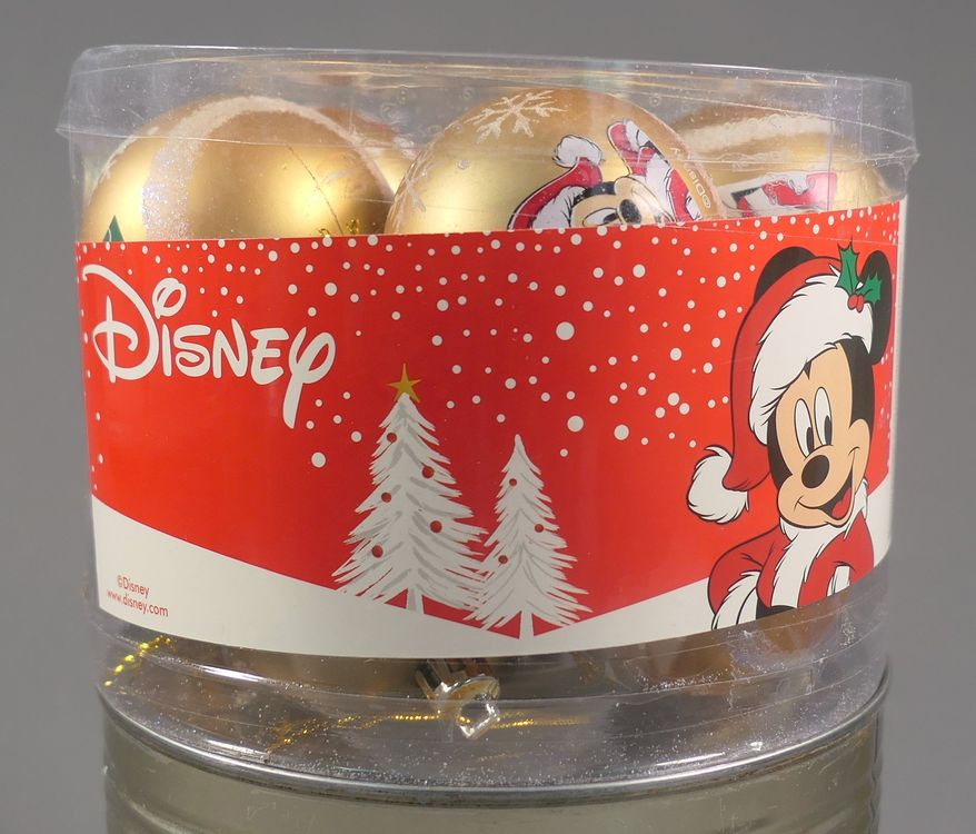 Disney Weihnachtskugeln 10 Stück gold Arditex Kaufen auf Ricardo