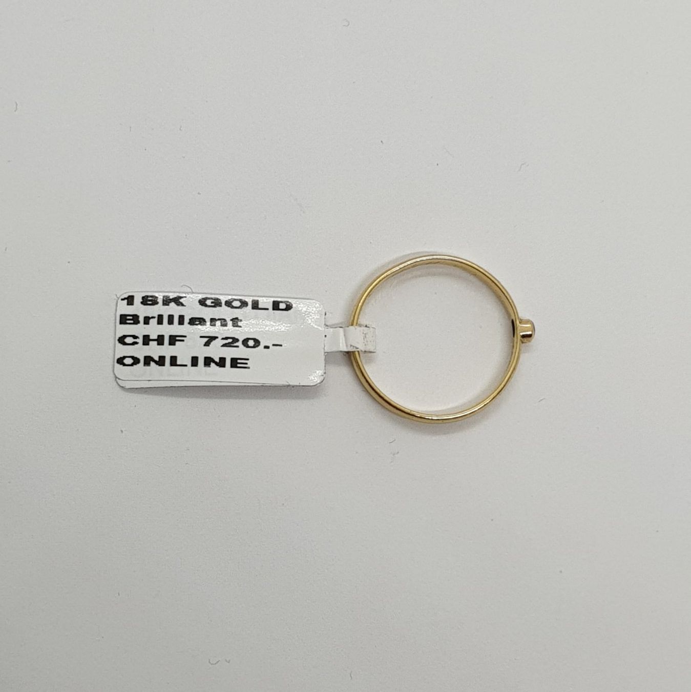 Anelli: Echt 18K Gold - Diamant Ring – Usato da Luzern venduto da Luzern-Goldhaus 1