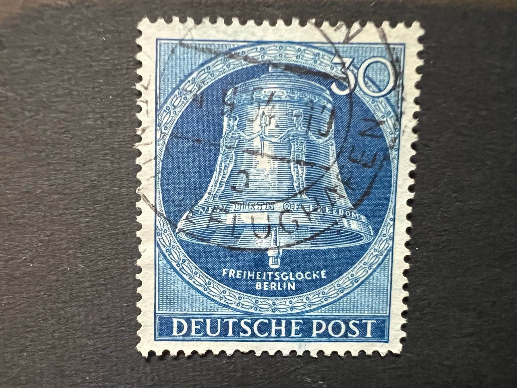 Tutti i francobolli: Deutsche Post 1951 Mi. 85 gest. (E1702) – Usato da Hinwil venduto da Sidi4