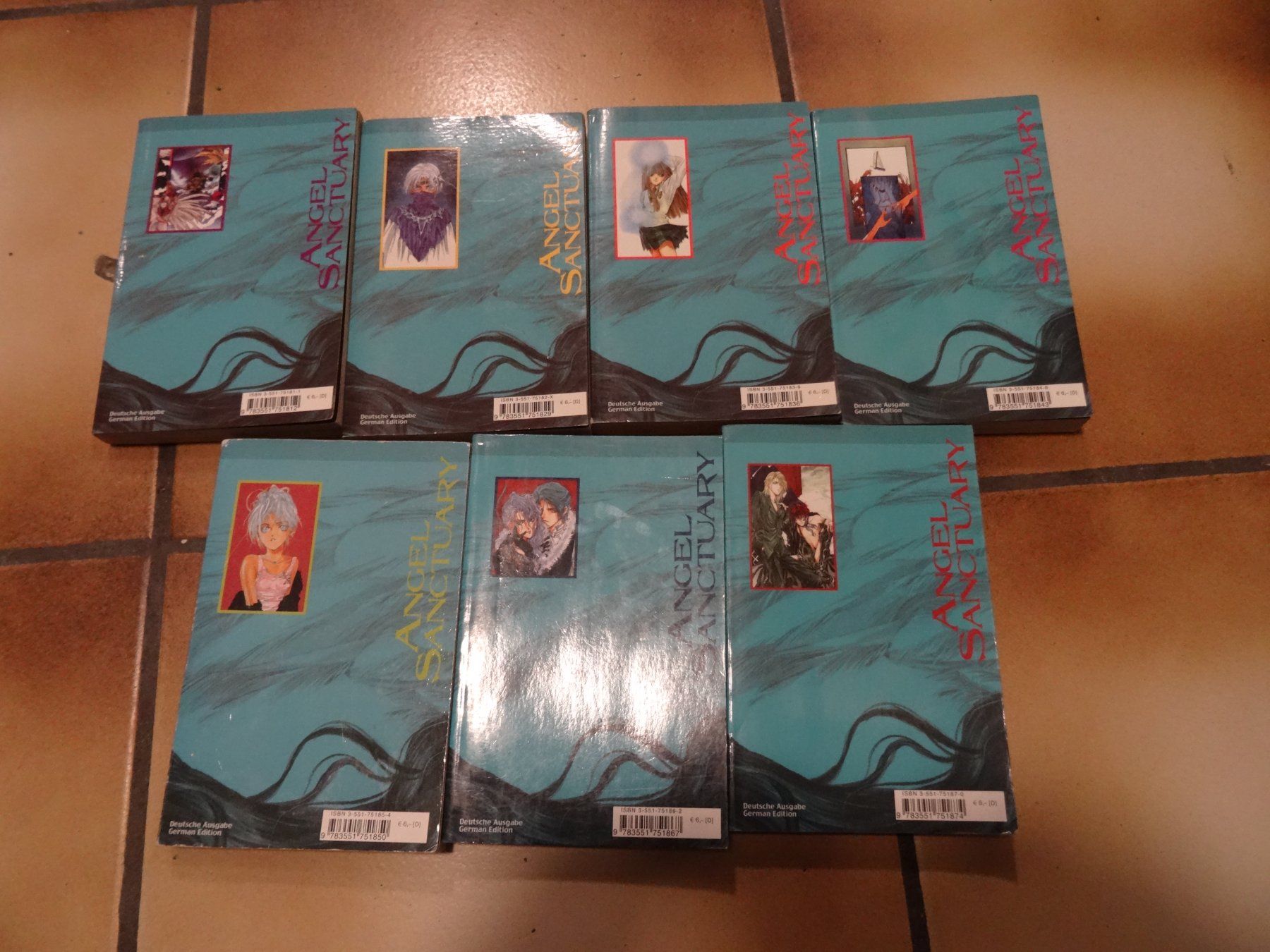 Fumetti: Angel Sanctuary 1-7 Anime Bücher – Usato da Olten venduto da Disc-Ausverkauf 1
