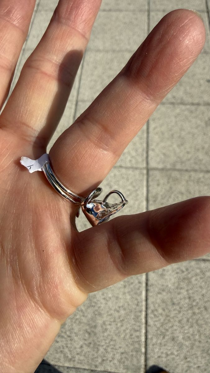 Ringe: Floraler Silberring mit Perle, 4,9 g – Neu und originalverpackt aus Ebikon von elischka 3