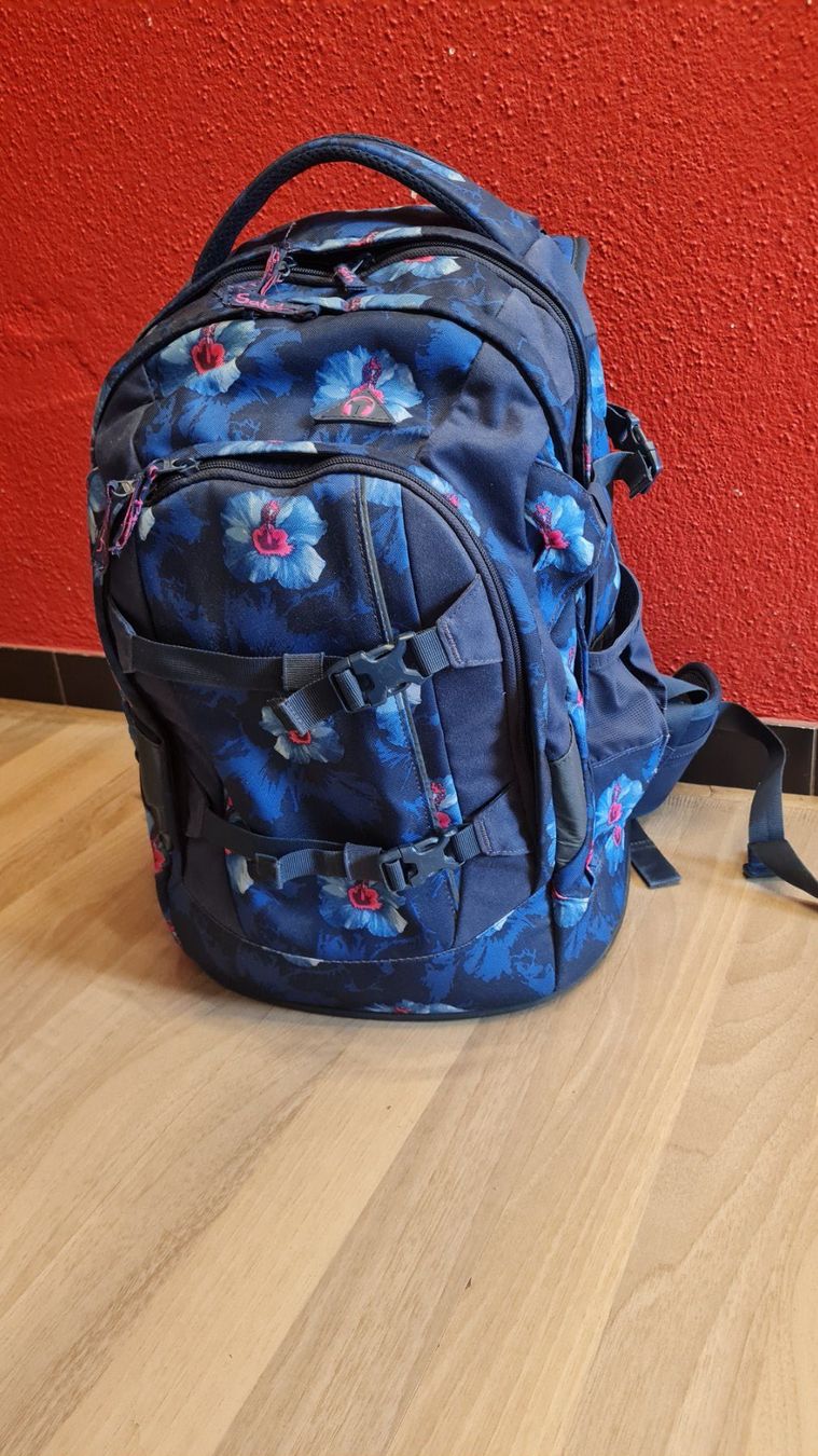 Satch Borse & Zaini: Schulrucksack Mädchen Satch Waikiki Blue – Usato da Neerach venduto da Kreativhaexli-Shop