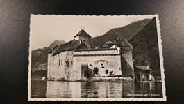 Originale Vintage Ansichtskarte Chateau de Chillon, Top!