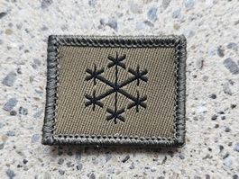 *** Funktionsabzeichen Artilleriewettersoldat mit Klett ***