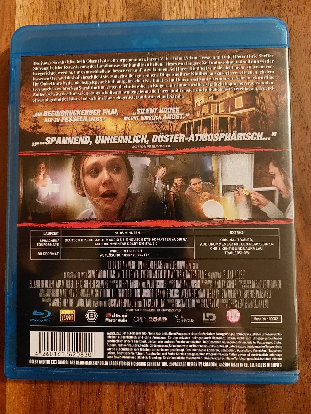 Tutti i DVDs: Blu Ray - Silent House – Usato da Rheinfelden venduto da FilmAuktion 1