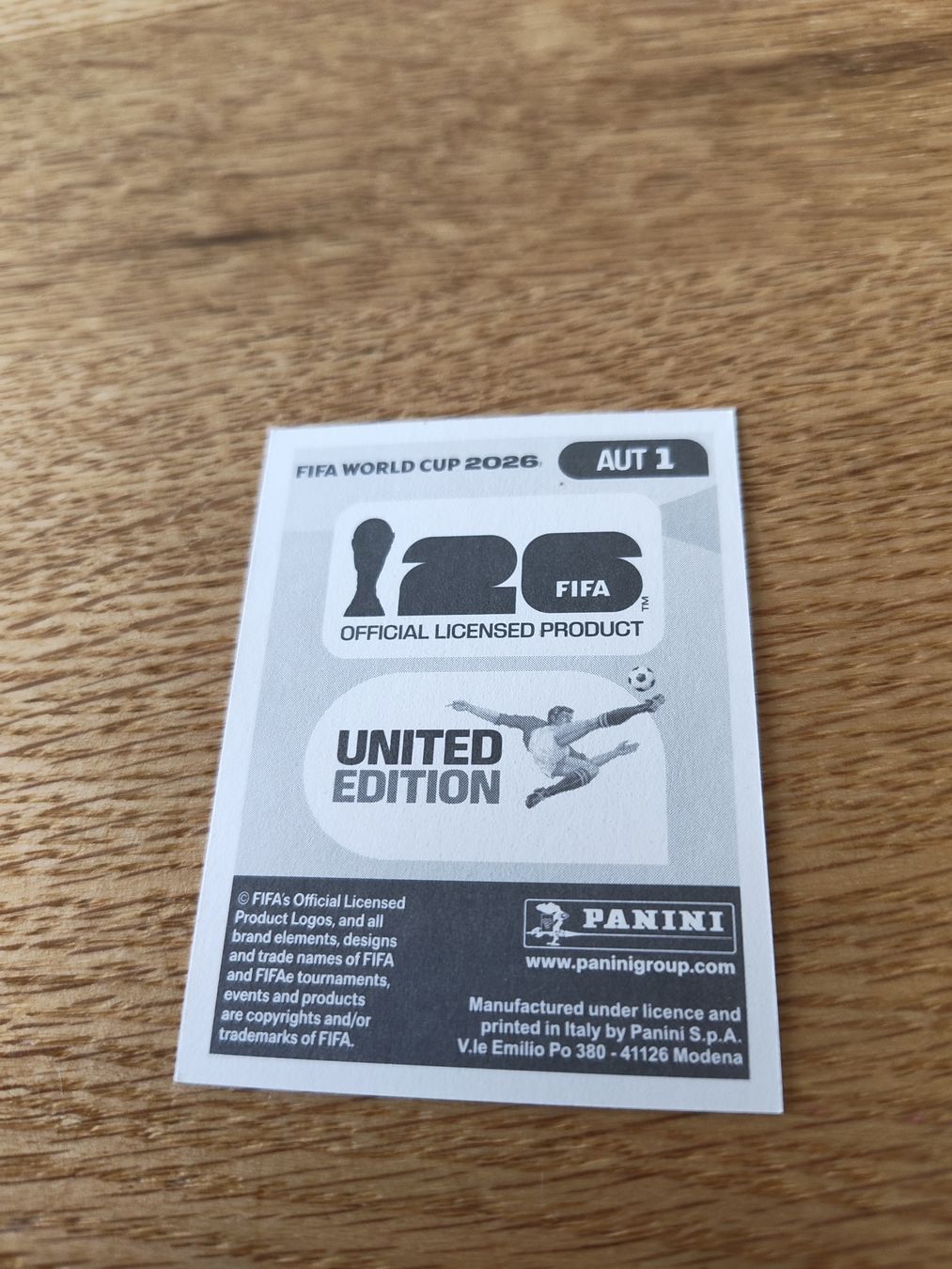 Panini Carte collezionabili: Panini Wm 2026 Aut1 – Nuovo (secondo la descrizione) da Lieli venduto da Maholo 1
