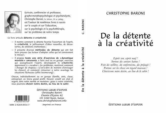 Libri: De la détente à la créativité – Usato da Neuchâtel venduto da Dualseele