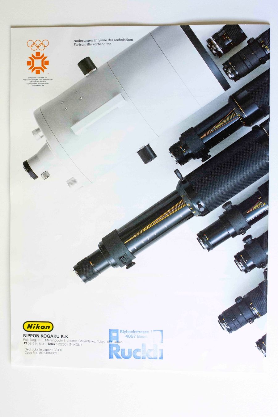 Nikon Dokumente: Prospekt: Nikkor Objektive – Gebraucht aus Schwerzenbach von floridan 5