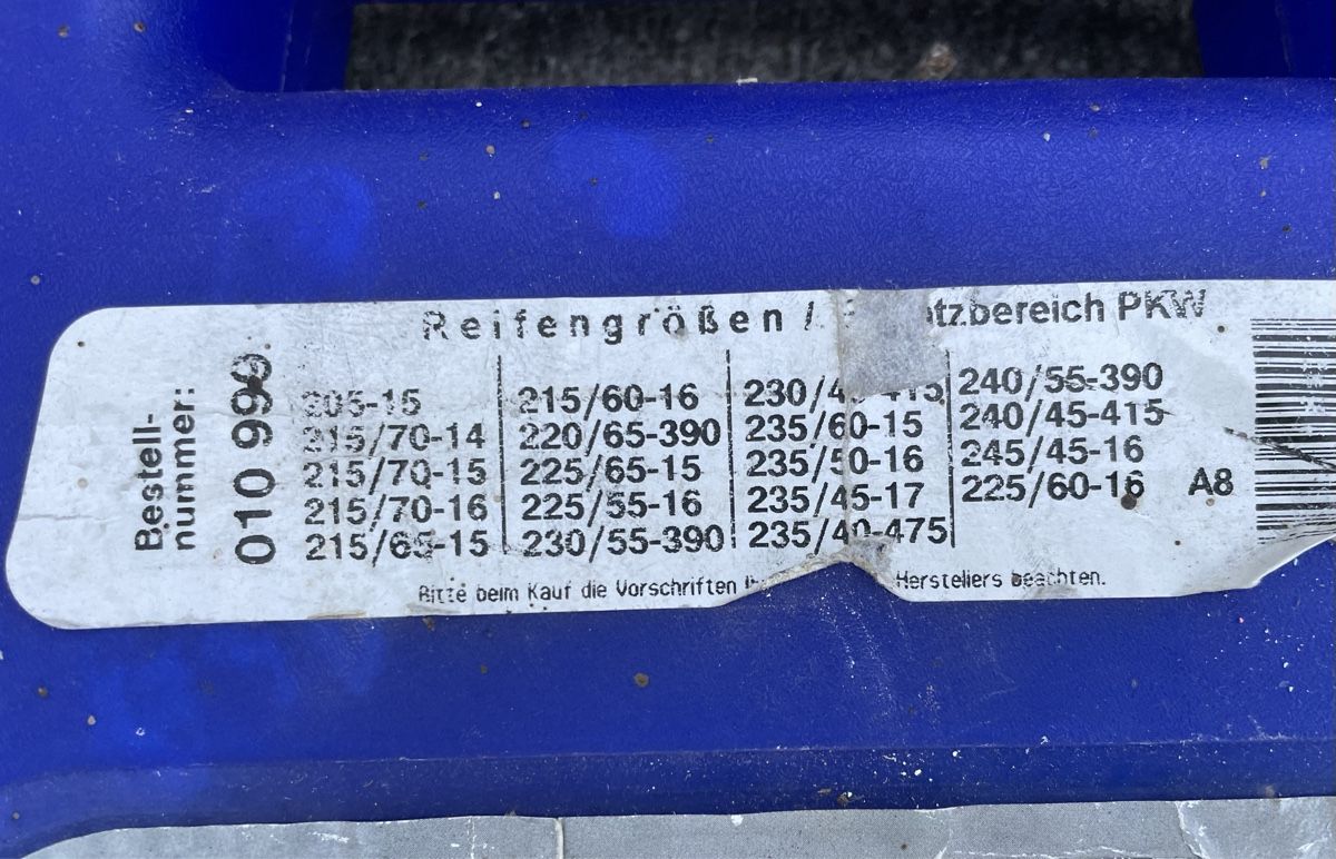 Schneeketten: Schneeketten – Gebraucht aus Maur von Meerholzwurm 1