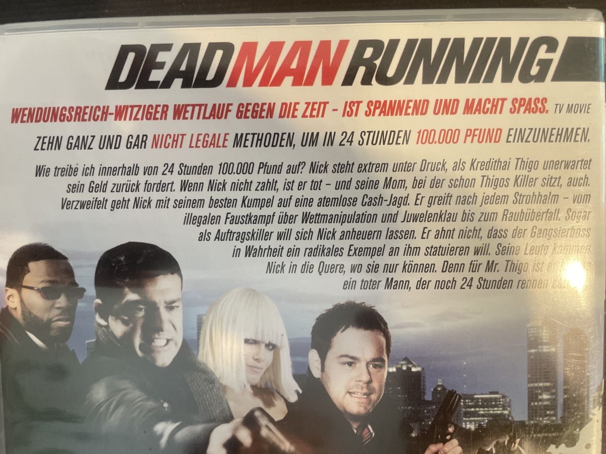 Tutti i DVDs: Dead Man running, mit 50cent – Usato da Winterthur venduto da machmaschine 2