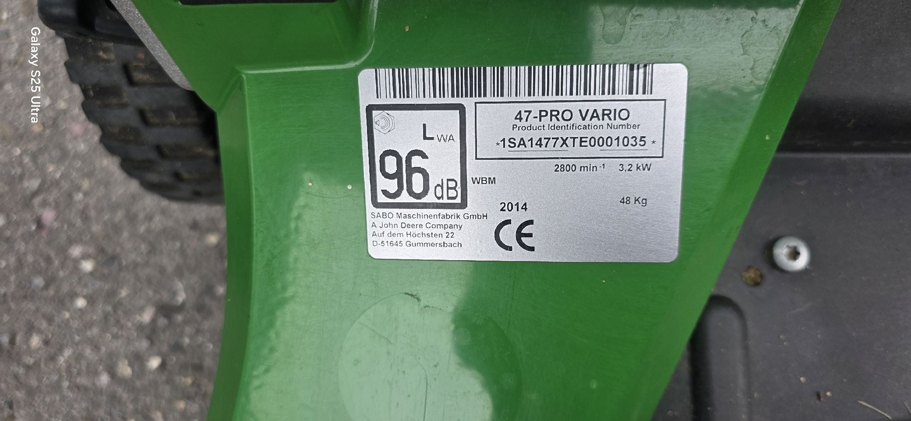 Tagliaerba: Sabo Rasenmäher 47 Pro Vario – Usato da Buchs SG venduto da MATGEOMAR 2