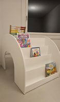 FITWOOD KUMPU Montessori Bücherregal für Kinder | weiß