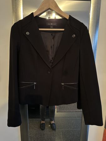 Schwarzer Blazer von Anna Scott Gr. 38