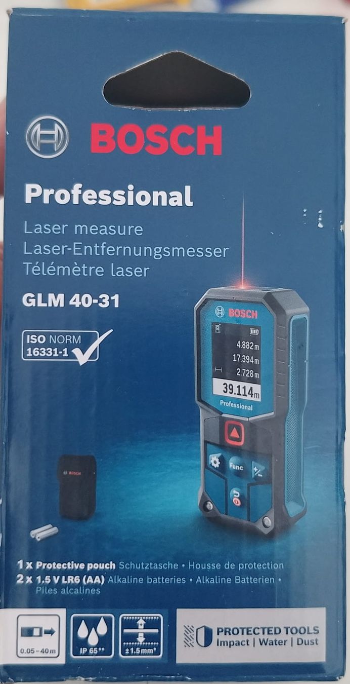 Bosch Misurare: BOSCH Professional Laser measure GLM 40-31 – Nuovo (secondo la descrizione) da wattwil venduto da pel_qh26