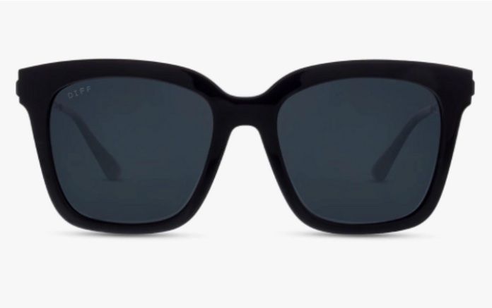 Lunettes & Verres: DIFF EYEWEAR BK-GR10P Bella Black Sonnenbrille – D'occasion à Zürich par dennisbooker2001