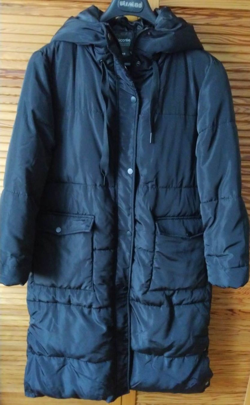 Mäntel: Wintermantel mit Kapuze, Schwarz - Grösse M - – Neu (gemäss Beschreibung) aus Zürich von 1980ale 6