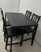 IKEA TÄRENDÖ Tisch + 4 STEFAN Stühle Schwarz