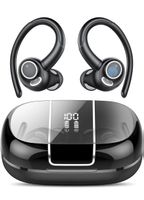 Bluetooth Sport In-Ear Kopfhörer ENC IPX7 Schwarz Neu