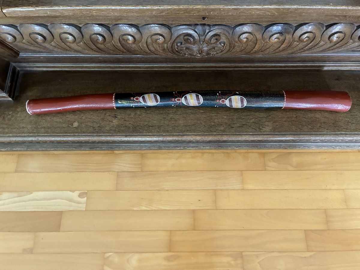 Strumenti musicali: Handbemaltes Didgeridoo – Usato da Uetikon am See venduto da marekka 1