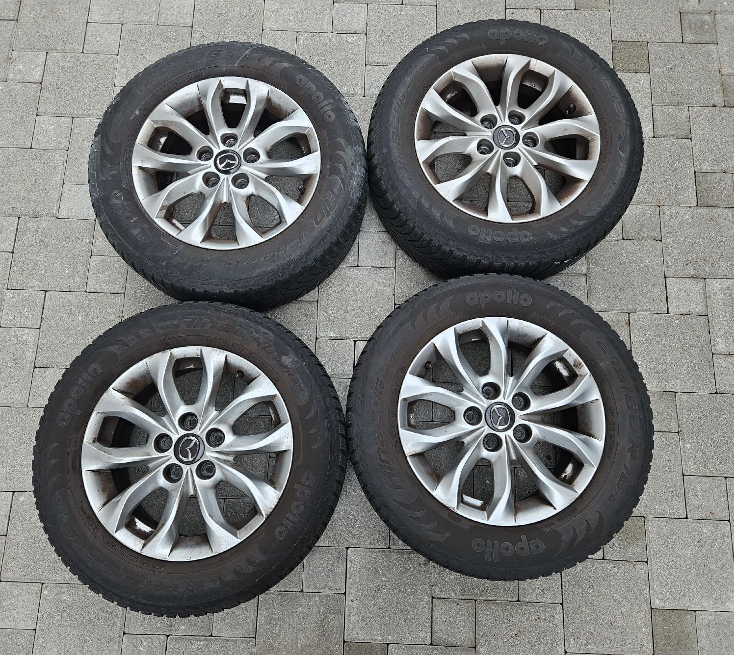 Pneus & Kompletträder: Mazda CX3 Original  Winterräder  / Alufelgen – Gebraucht aus Rickenbach b. Wil von 1raz_ec1 1