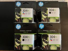 HP Druckerpatronen 304 XL TRI COLOUR 4 Stk.
