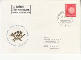 Sonderstempel A. 1190 Auslandschweizertagung Zofingen