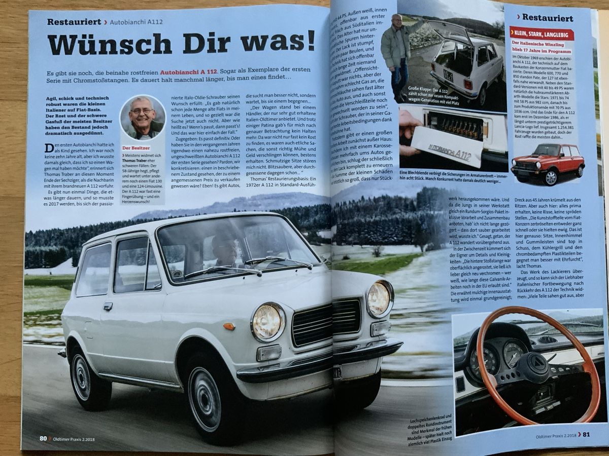 Riviste & Magazine: Oldtimer Praxis 2/2018 Chevrolet C10 / Ventile einstellen – Nuovo (secondo la descrizione) da Frauenfeld venduto da CSM71 6