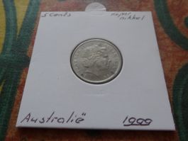 AUSTRALIA  5  Cents  1999
