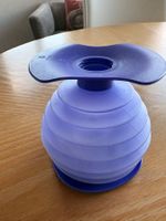 Tupperware Garnierspritze blau mit 5 Aufsätzen gebraucht