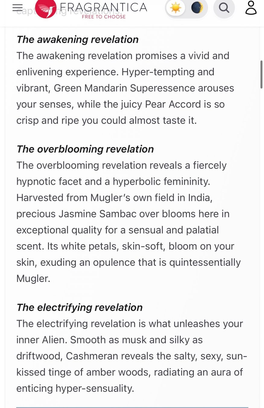 Mugler Parfum & Eau de Toilette: Mugler Alien Hypersense EDP Duftprobe 2ML – Gebraucht aus Zürich von deruja 7